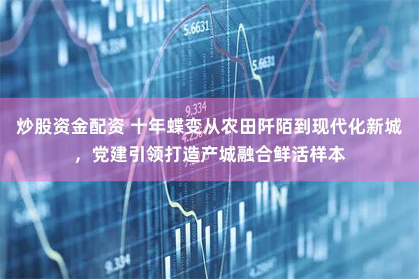 炒股资金配资 十年蝶变从农田阡陌到现代化新城，党建引领打造产城融合鲜活样本
